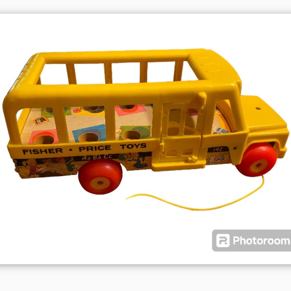 Fisher Price school bus number 192 from 1965.